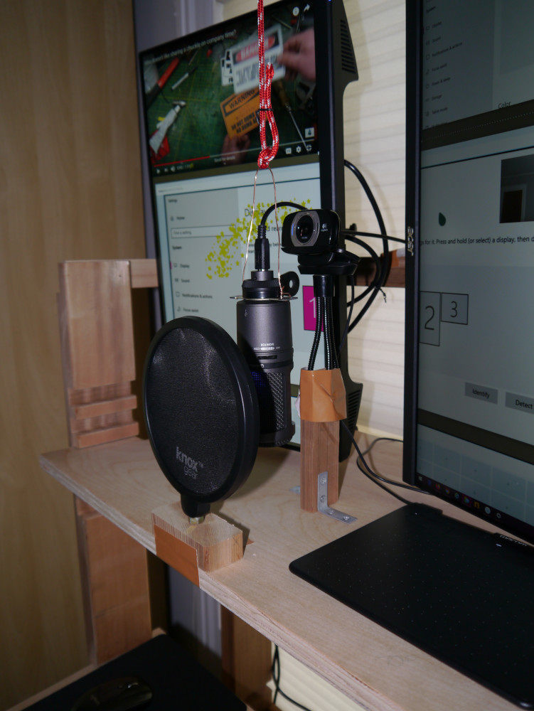 Microphone and Webcam